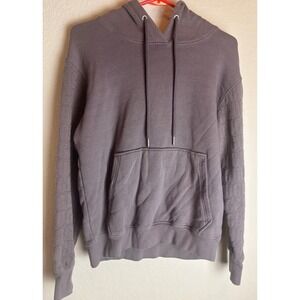 UGG RTW Womens Hoodie and Joggers Set Brown Neutral Grey Logo Sleeve Small